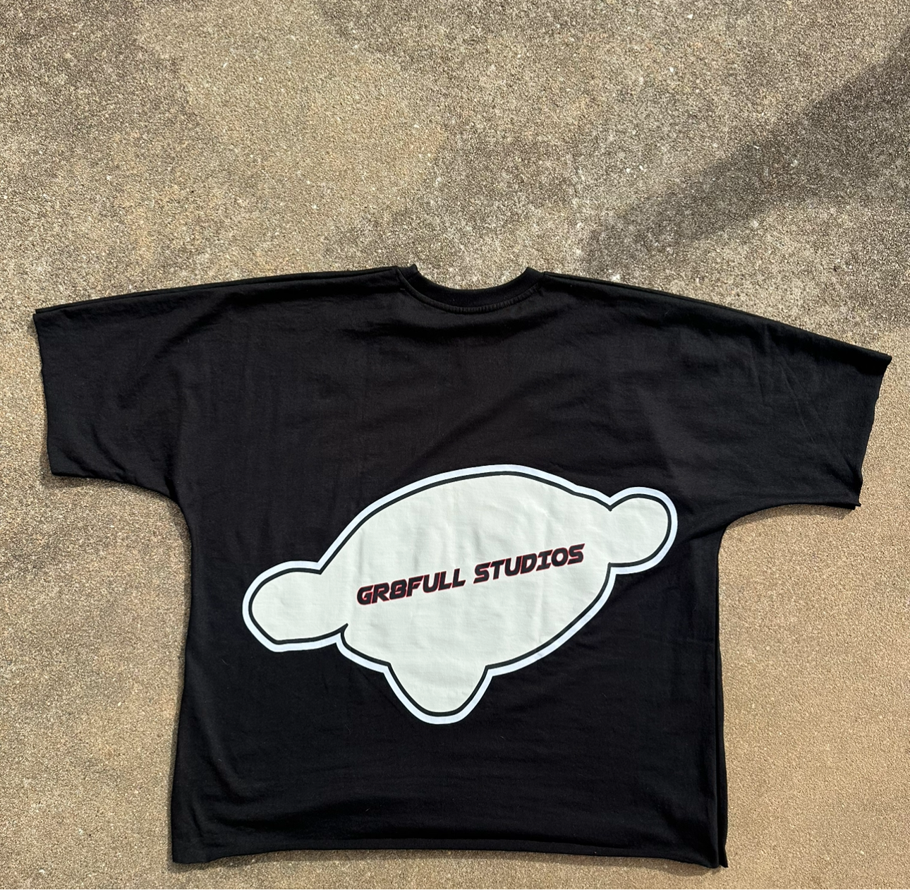 Black " UNO" Short Sleeve T-Shirt