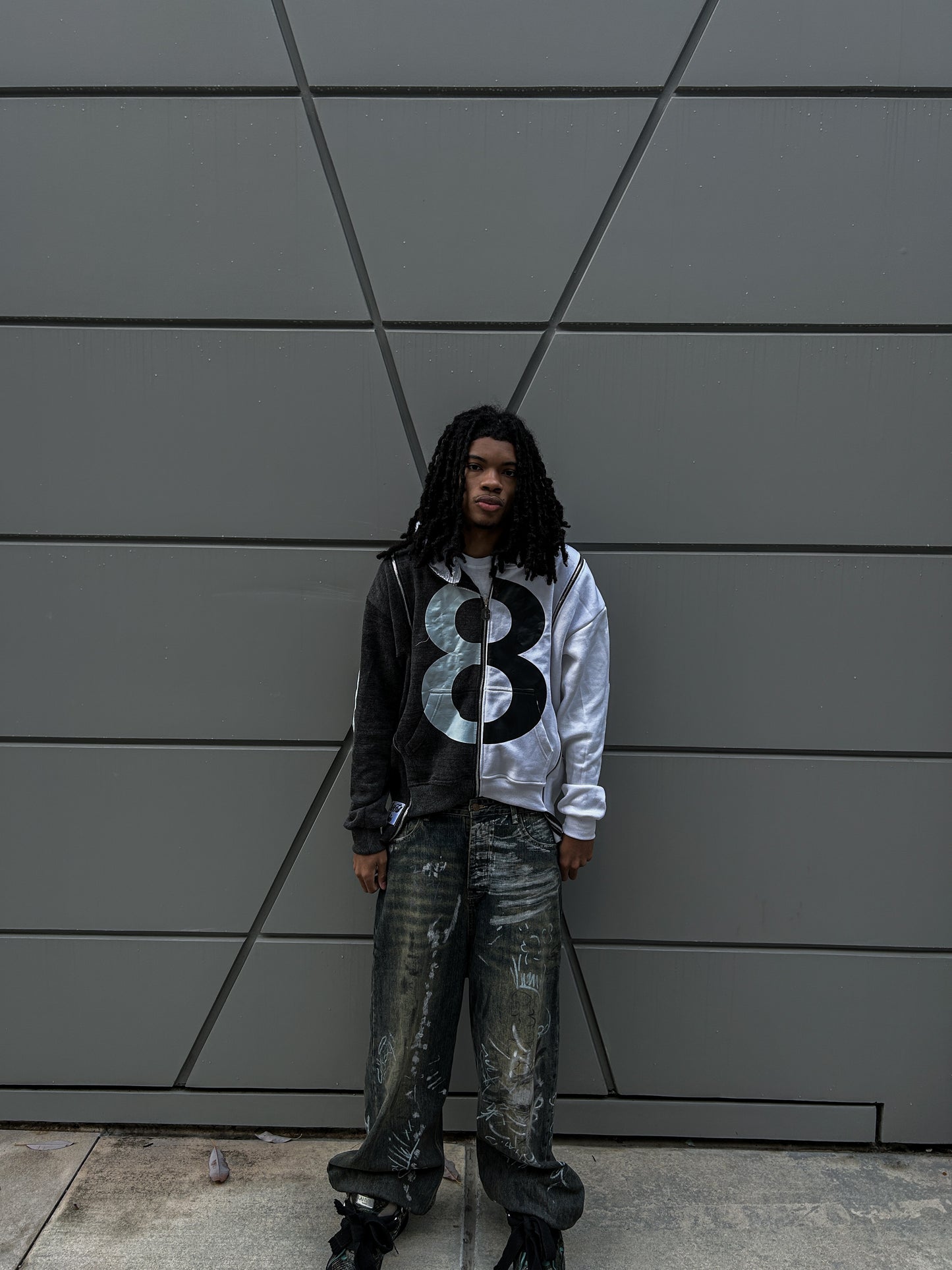 “COAL & SNOW” Triple Zip Hoodie