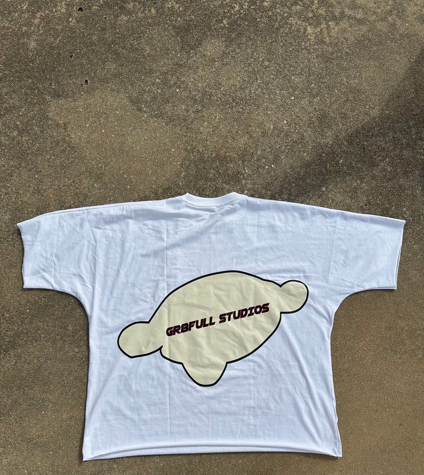 White "UNO" Short Sleeve T-Shirt
