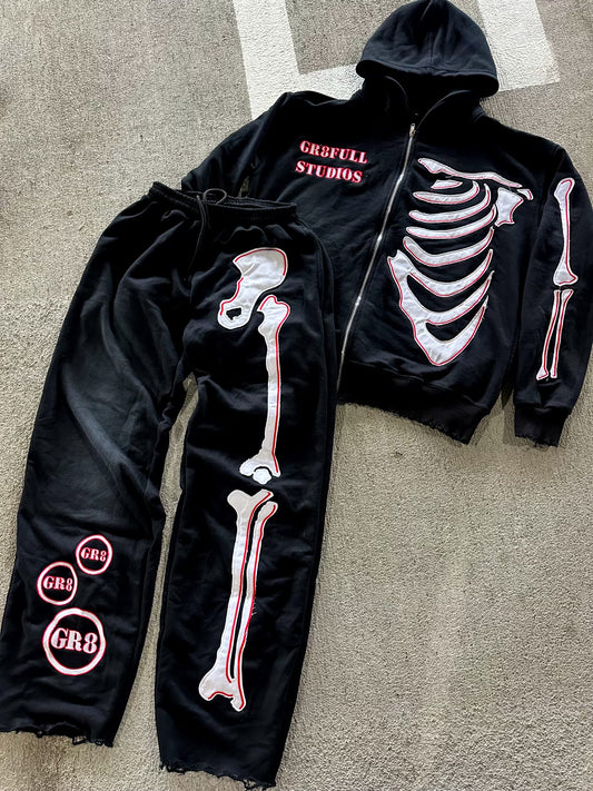 “GRAVEFULL” Blood Red Set